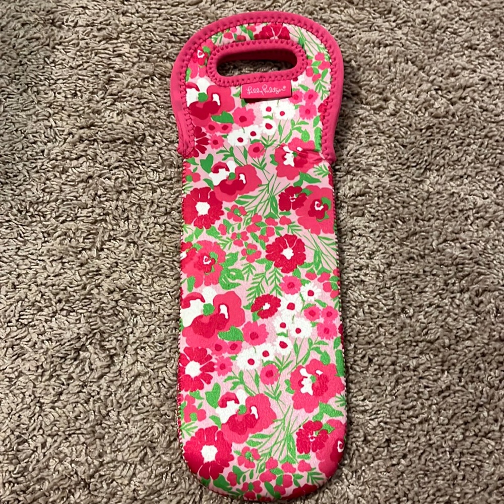 Lilly Pulitzer wine carrier